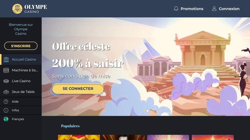 Découvrez Olympe Casino : L'Expérience de Casino en Ligne Révolutionnaire en à France Découvrez Olympe Casino : L'Expérience de Casino en Ligne Révolutionnaire en à France
